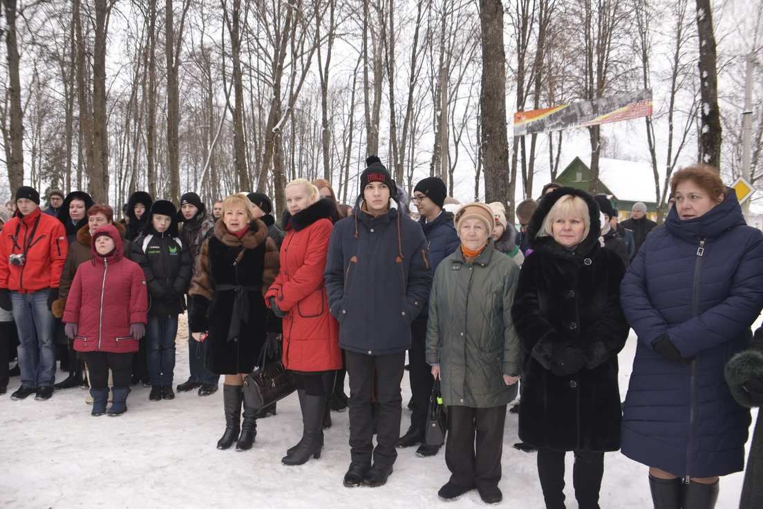 Посещение военно-научным обществом Россон в честь 100-летия П.М. МАшерова