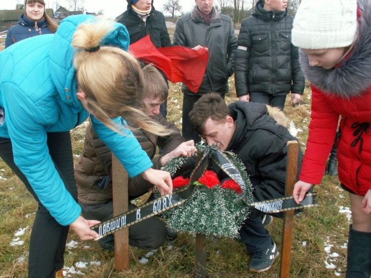 Место боя красноармейцев с фашистами у села Залужье. Беларусь. 29 июня 1941 г.